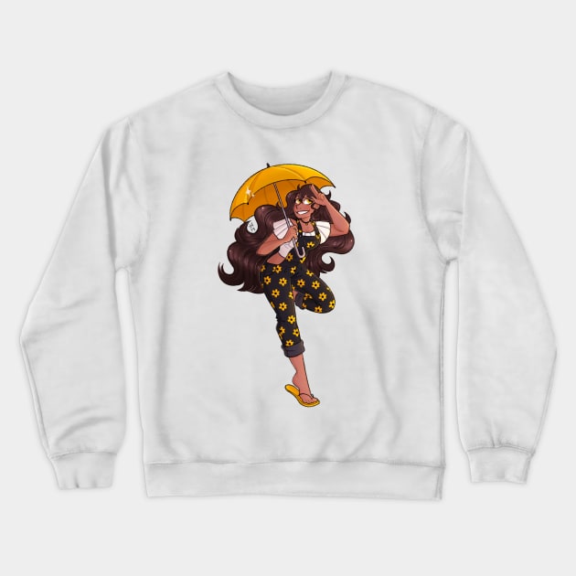 Sunshine Girl Crewneck Sweatshirt by nicolealtdelete